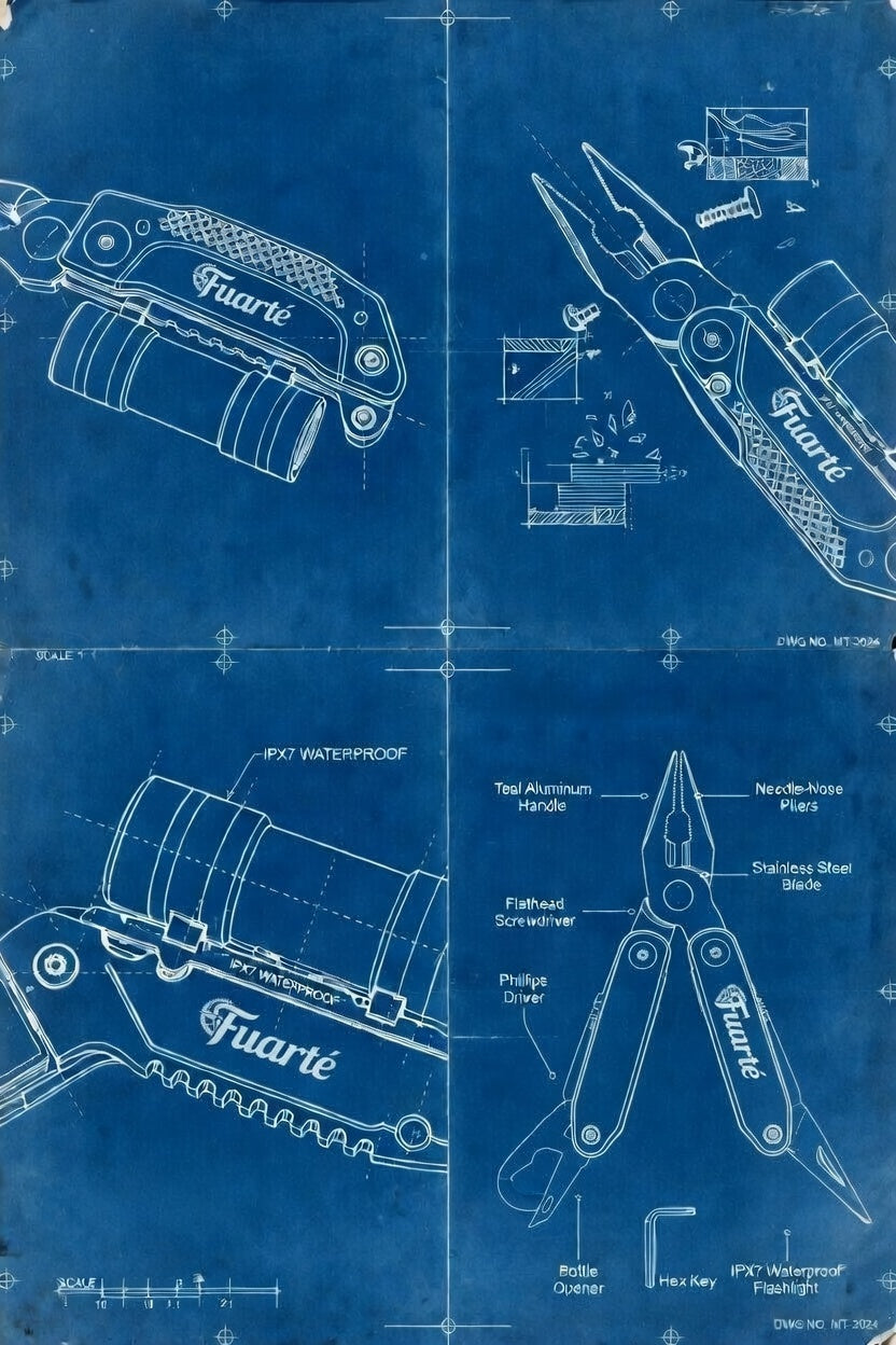 The Fuarté ApexSpark multi-tool