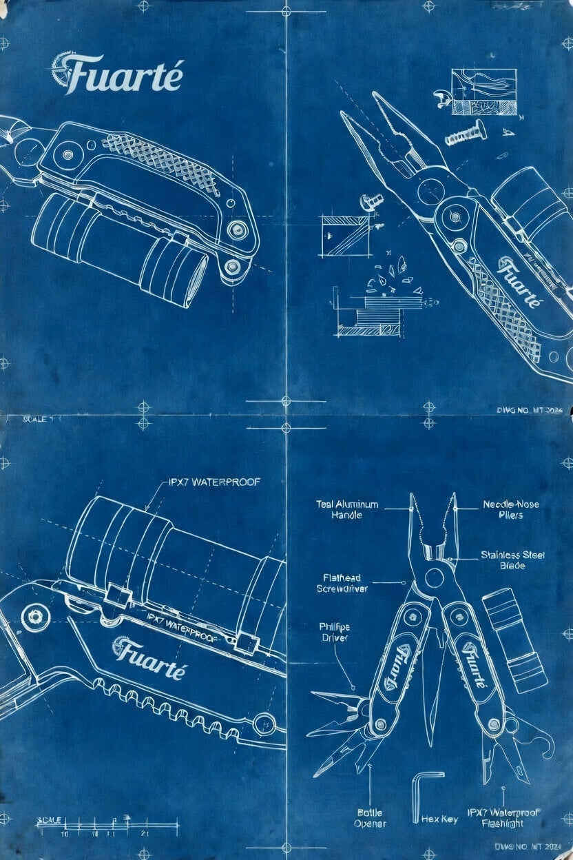 The Fuarté ApexSpark multi-tool
