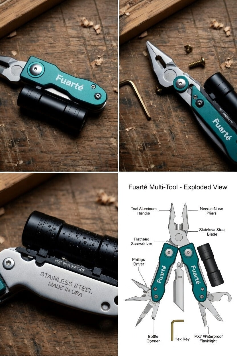 The Fuarté ApexSpark multi-tool